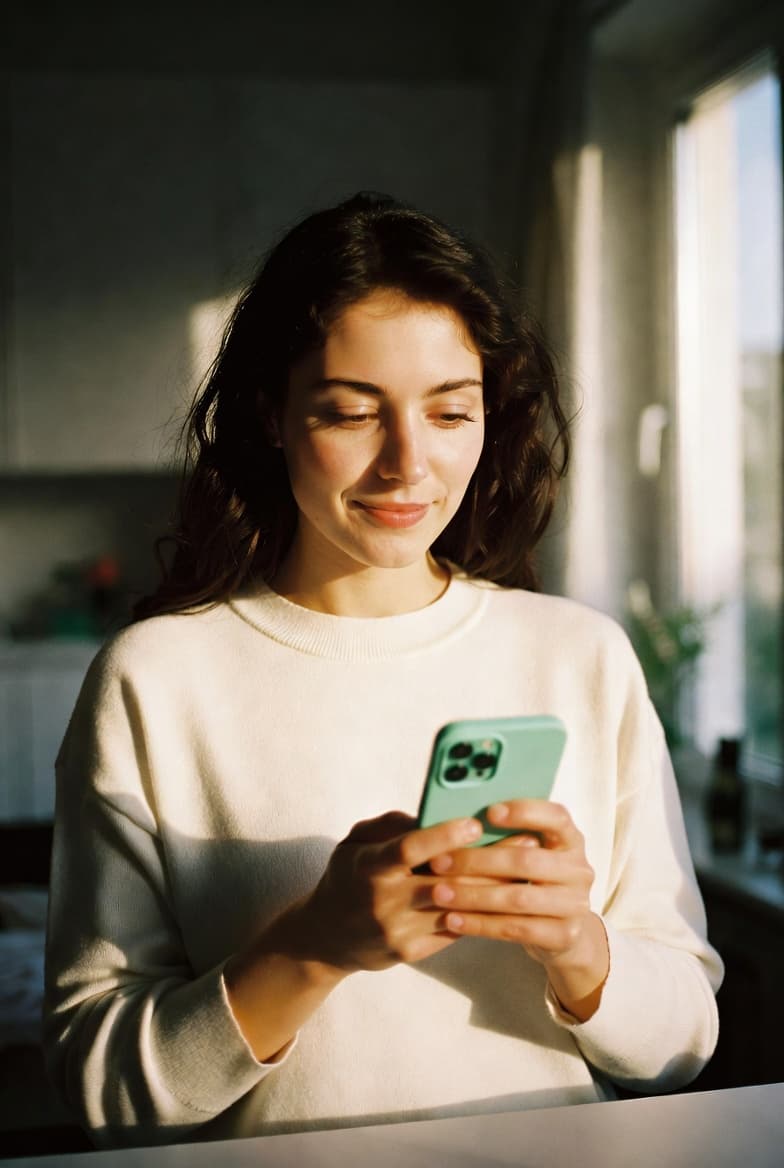 Calma con el teléfono